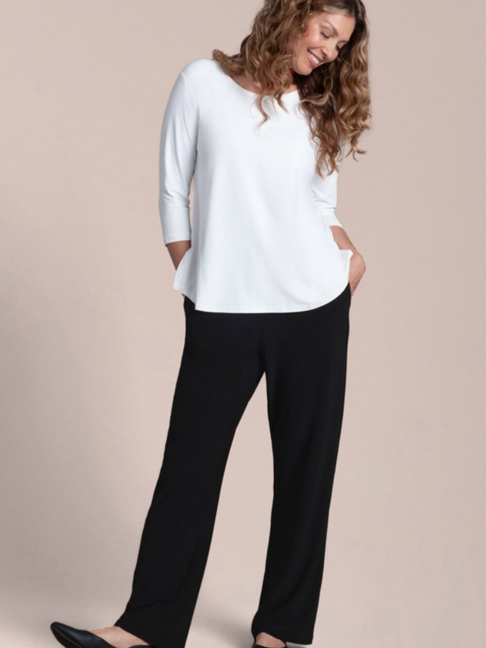 Sympli Nu Straight Leg Pant Black Size 10